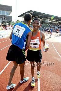 Gebre Gebremariam Thanks Gebrselassie
