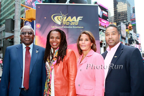 2nd from Right is Renee Washington USATFs New COO