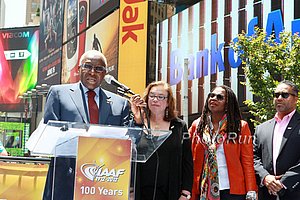 IAAF President Lamine Diack Speaking