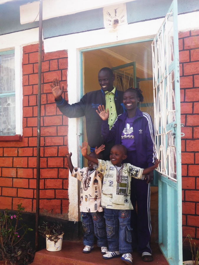 The Family Thanking Us for a Visit