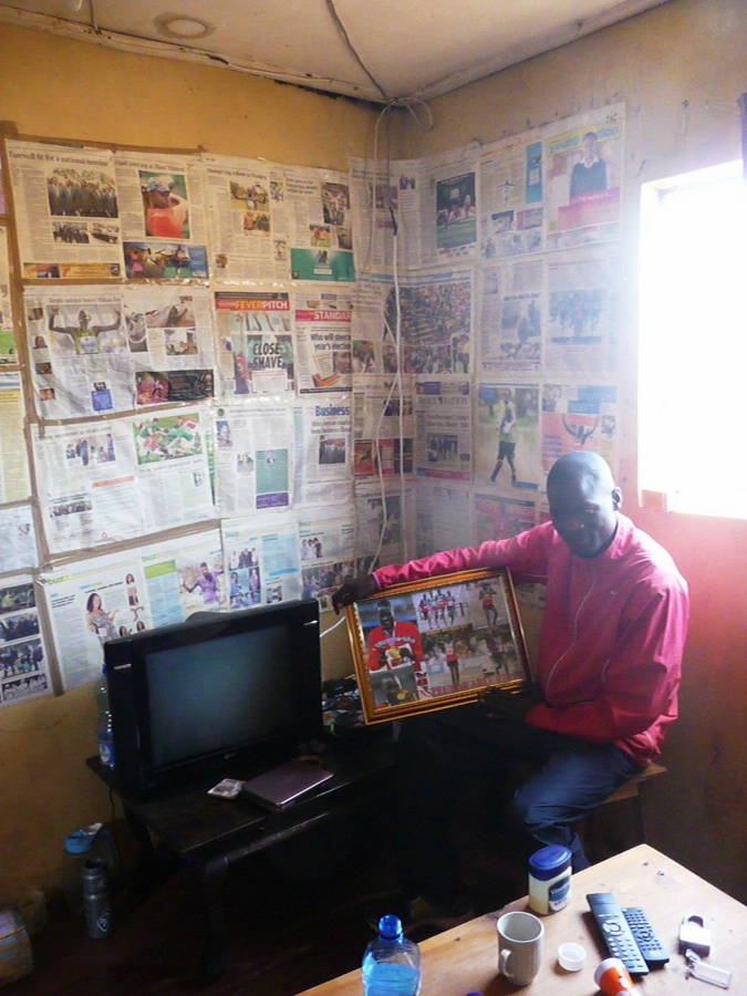 Abel Kirui's Training Camp Room