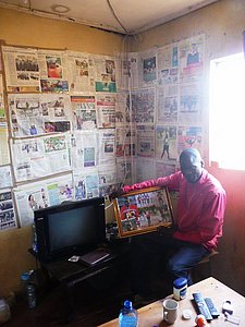 Abel Kirui's Training Camp Room