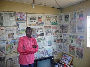 Abel Kirui's Training Camp Room