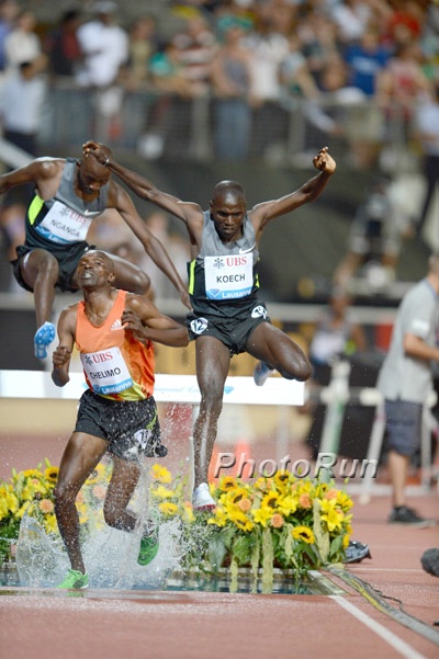 Paul Kipsiele Koech, Elijah Chelimo Kipterege