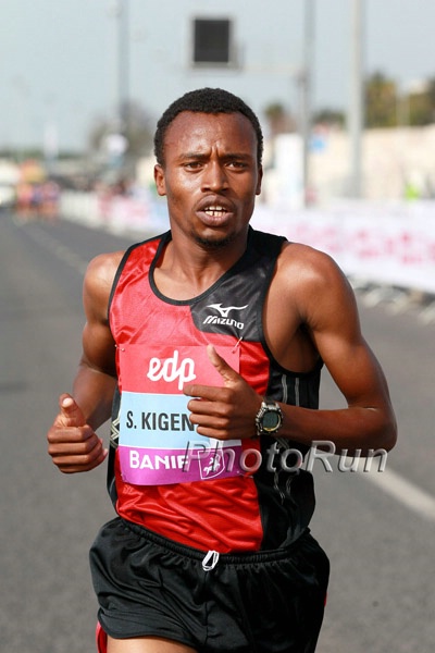 Sammy Kigen Would Finish 10th