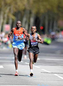 Martin Lel and Tsegaye Kebede