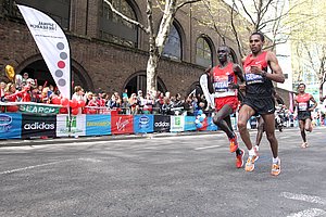 Emmanuel Mutai (Kenya) Samuel Tsegay (Eritrea)