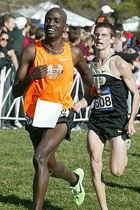 Kirubel Erassa of Oklahoma State and Matt McClintock
