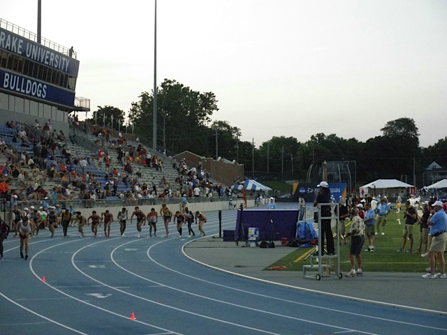 Men's 10,000m Start 2012 NCAA Track and Field Championships