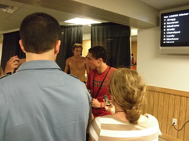 Derrick in the Backgroung