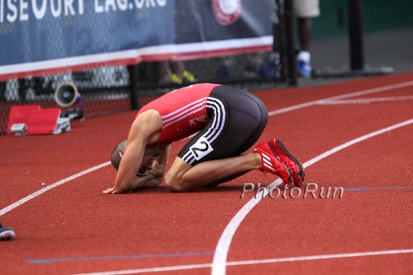 Jeremy Wariner Comes Up Short