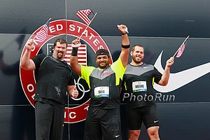 Christian Cantwell, Reese Hoffa, Ryan Whiting