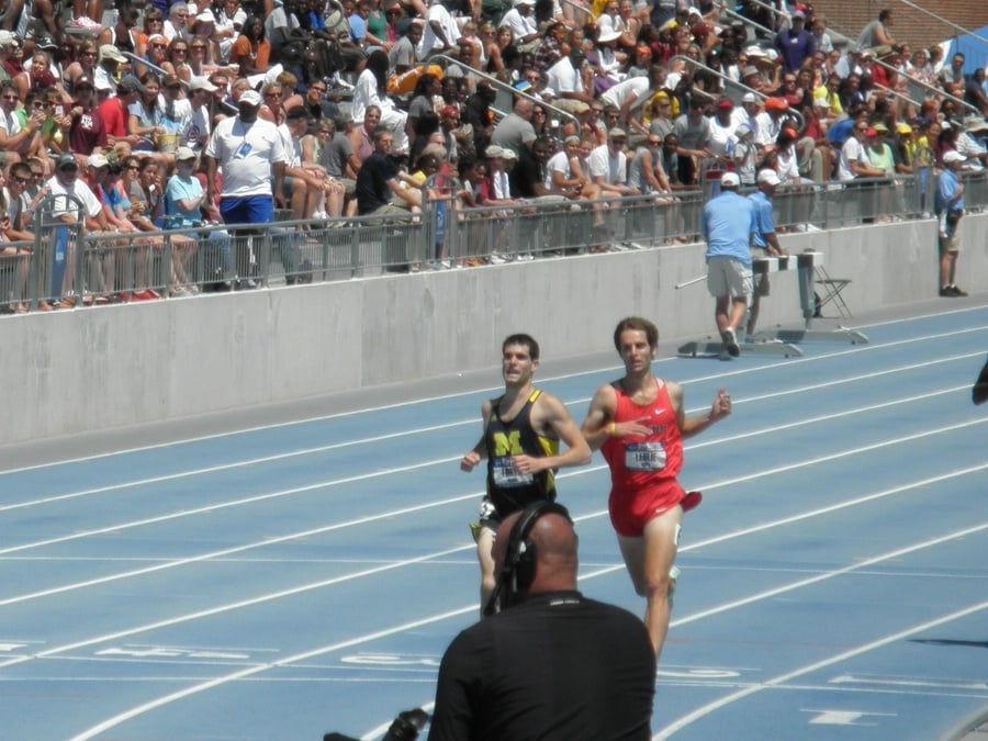 Craig Forys Ahead of Corey Leslie