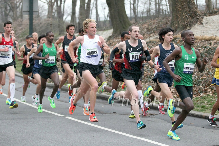 Sam Chelanga, Dathan Ritzenhein, Scott Bauhs