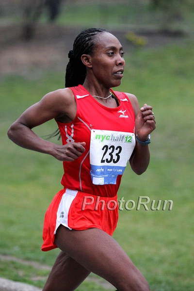 Bekelech Bedada 1:10:54 in 10th