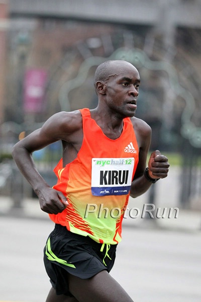 Eventual Champ Peter Kirui