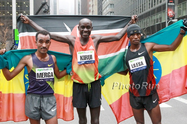 Deriba Merga, Peter Kirui, Fiyesa Lilesa,
