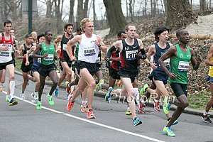 Sam Chelanga, Dathan Ritzenhein, Scott Bauhs