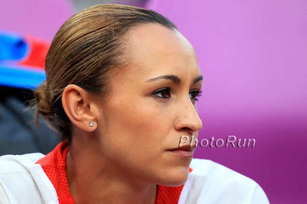 Jessica Ennis in Day 1 of Heptathlon