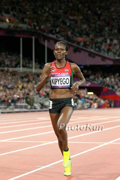 Sally Kipyego On Way to Silver