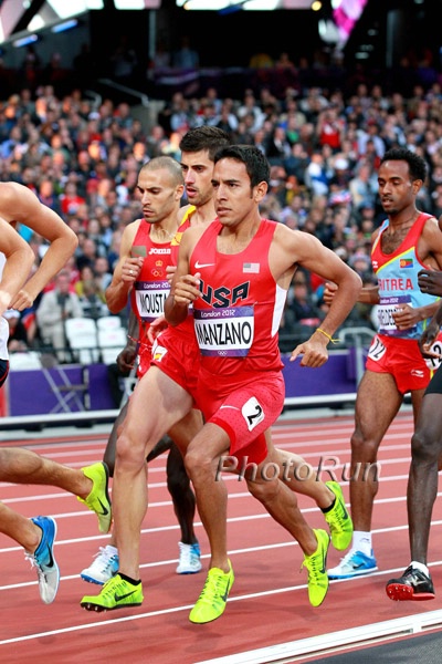 Men's 1500m Round 1 of 3 Leo Manzano