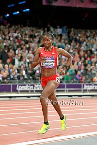 Janet Cherobon-Bawcom of the USA