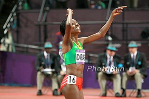 Dibaba Celebrates