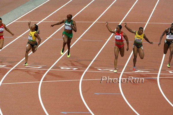 Shelly-Ann Fraser-Pryce Wins