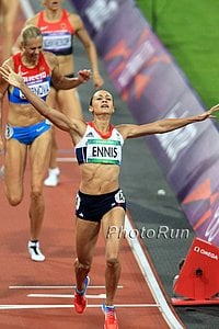 Jessica Ennis Gets Gold