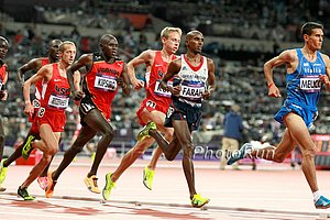 Mo Farah and Galen Rupp London 2012