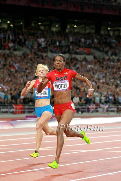 Dee Dee Trotter on Her Way to BRonze
