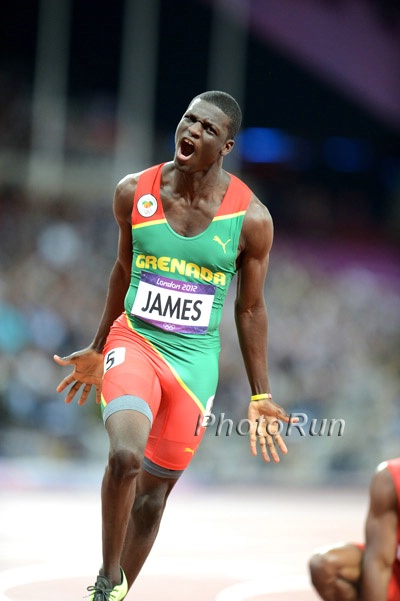 Kirani James Joins the 43 Second Club