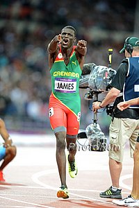 19 Year Old Kirani James Gold Medal