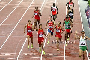 Men's 1500m Final: Leo Manzano Silver Medal