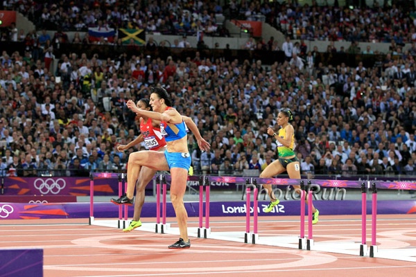 Natalya Antyukh Ran a PB for Gold