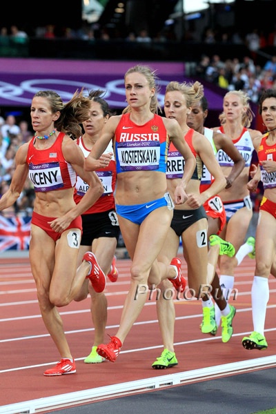 Wome'ns 1500m Semifinals: Ekaterina Kostetskaya