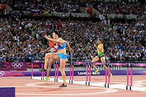 Natalya Antyukh Ran a PB for Gold