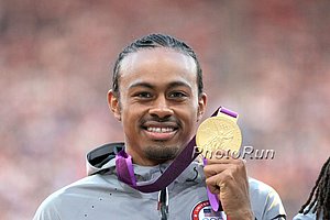 Aries Merritt Gold Medal Men's 110 Hurdles