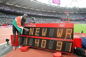 1:40.91 David Rudisha