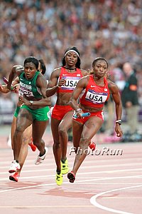 Women's 4X100 Qualifiyng