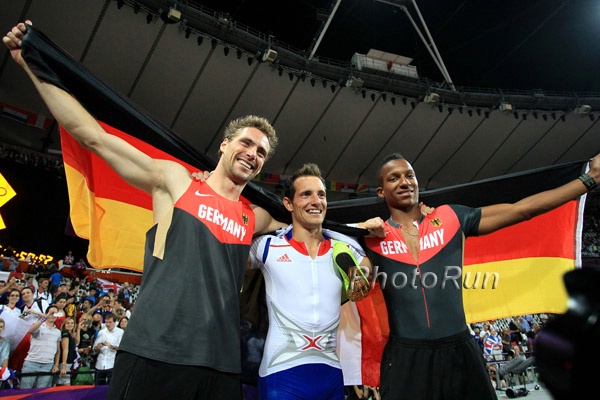 Pole Vault Olympic Medalists 2012