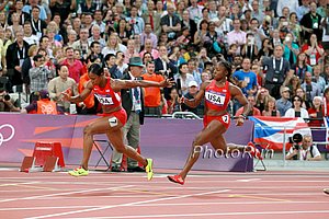 US Women's 4X100 Final