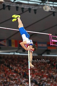 Renaud Lavillenie Pole Vault Gold for France