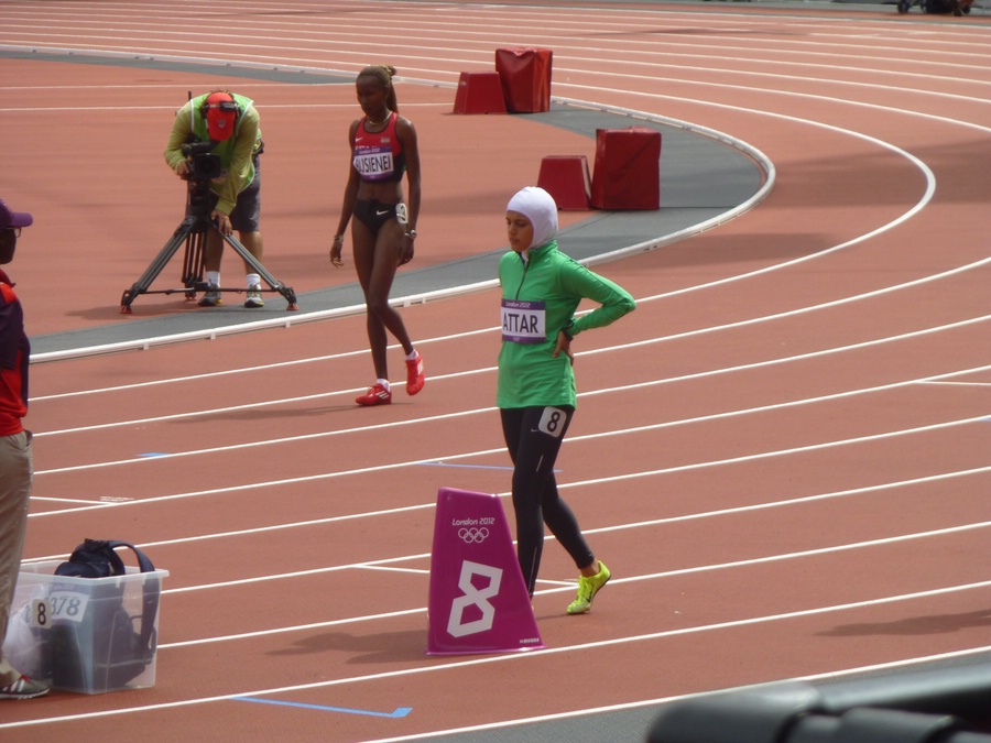 Sarah Attar Gets Ready to Make History