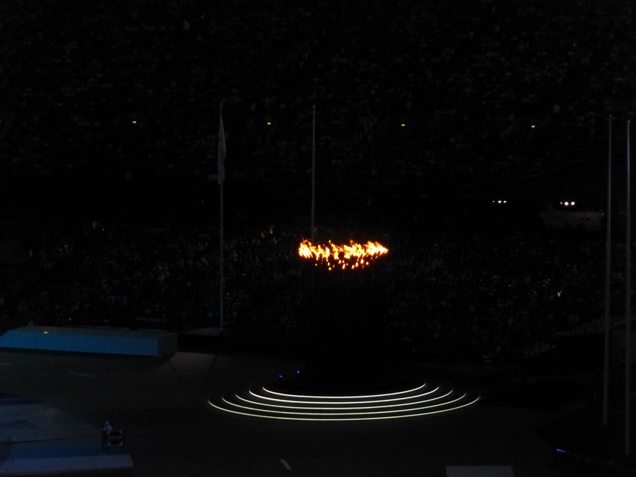 The Olympic Flame Still Going for a Few More Hours