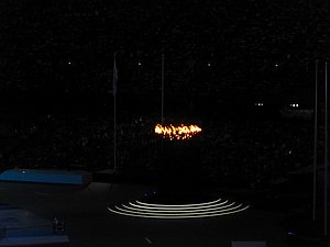 The Olympic Flame Still Going for a Few More Hours