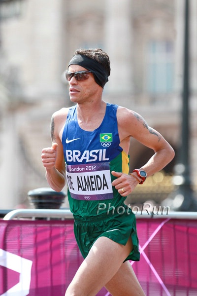 Franck de Almeida of Brazil was 13th