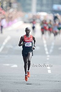 Kipsang Was All Alone for a While