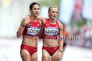 Kara Goucher and Shalane Flanagan