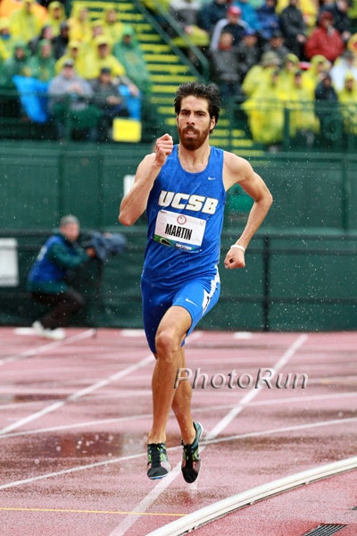 Ryan Martin With a Nice Lead